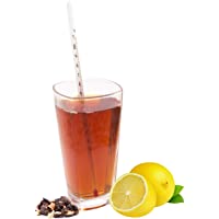 Lantelme Termómetro de té 24 cm de vidrio para tetera vidrio para té verde té de frutas y té de hierbas igualmente…